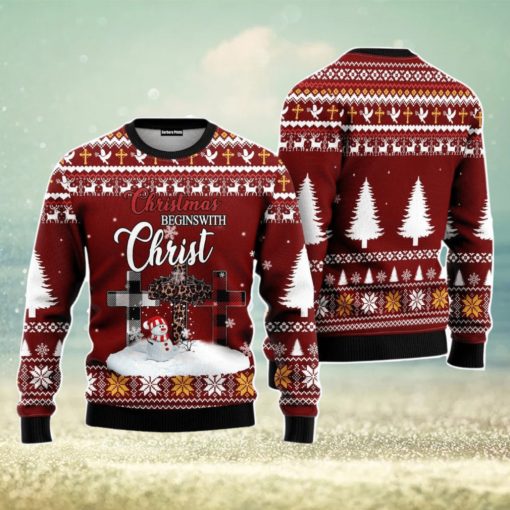 Christian Christmas Unisex Ugly Sweater