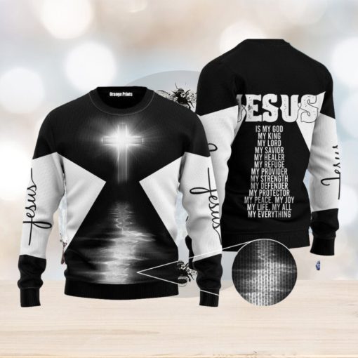 Christian Jesus Ugly Christmas Sweater For Men And Women