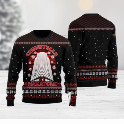 Christmas At Nakatomi Plaza Ugly Christmas Sweater Gift Knitting Sweater