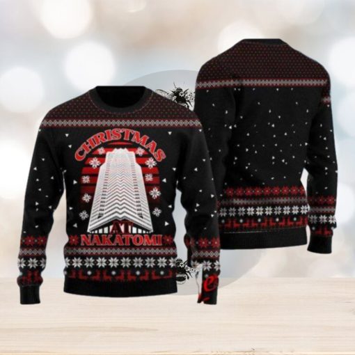 Christmas At Nakatomi Plaza Ugly Christmas Sweater Gift Knitting Sweater