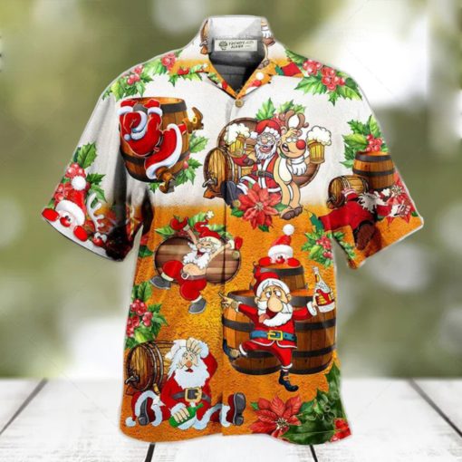 Christmas Beer Christmas Dear Santa Heres Your Beer Hawaiian Shirt