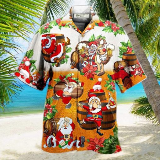 Christmas Beer Christmas Dear Santa Heres Your Beer Hawaiian Shirt