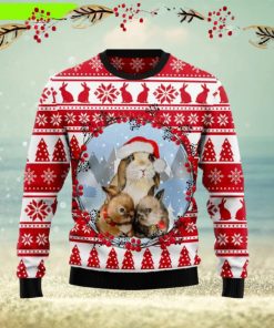 Christmas Bunny Ugly Christmas Sweater New For Men And Women Gift Holidays Christmas