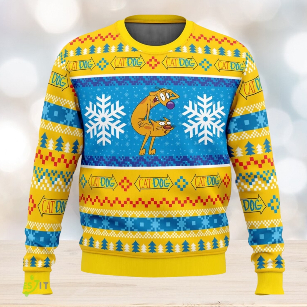 Merry Christmas Snow Pattern Funny Cute Jacksonville Jaguars Ugly Christmas  Sweater