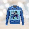 Biker Santa Xmas Ugly Christmas Sweater AOP All Over Printed Sweater