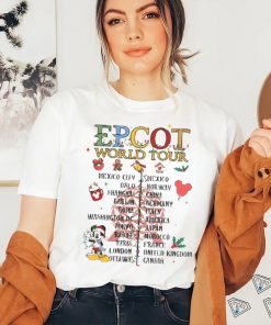 Christmas Disney Epcot World Tour 2 Sides Shirt Mickey And Friends Shirts, hoodie, sweater, long sleeve and tank top Christmas Disney Epcot World Tour 2 Sides Shirt Mickey And Friends Shirts
