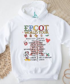 Christmas Disney Epcot World Tour 2 Sides Shirt Mickey And Friends Shirts, hoodie, sweater, long sleeve and tank top Christmas Disney Epcot World Tour 2 Sides Shirt Mickey And Friends Shirts