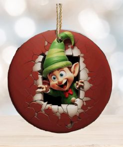 Christmas Elf Sublimation Ornament - Limotees