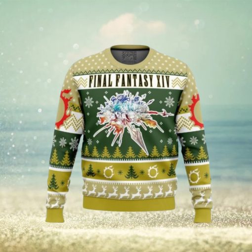 Christmas Fantasy Final Fantasy Xiv Ugly Christmas Sweaters For Men And Women