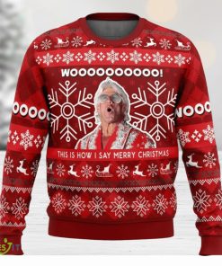 Christmas Flair Pro Wrestling Ugly Christmas Sweater Holiday Party Sweater Christmas Gift