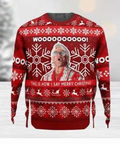 Christmas Flair Pro Wrestling Ugly Christmas Sweater