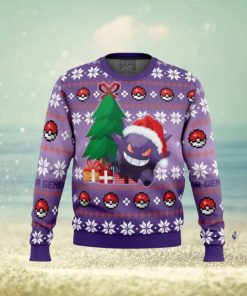 Christmas Gengar Pokemon Ugly Christmas Sweaters For Men And Women