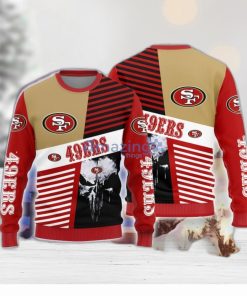 NFL San Francisco 49ers Christmas 3D Snowplow Ugly Sweater For Winter -  Limotees