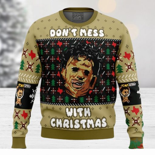 Christmas In Texas Leatherface Casual Ugly Sweater