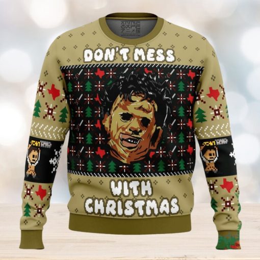 Christmas In Texas Leatherface Casual Ugly Sweater