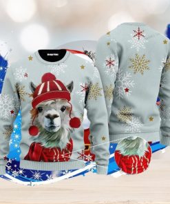 Christmas Llama Christmas Ugly Christmas Sweater Special Gift For Men Women