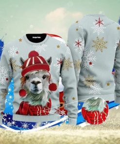 Christmas Llama Christmas Ugly Christmas Sweater Special Gift For Men Women