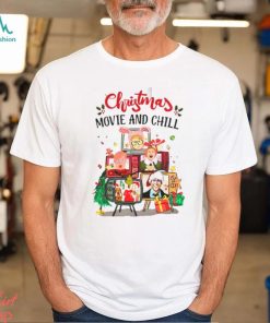 Christmas Movie and Chill Characters shirt