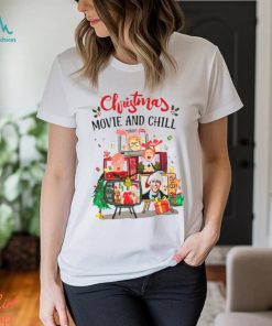 Christmas Movie and Chill Characters shirt