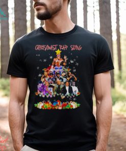 Christmas Rap Songs Tree T Shirt