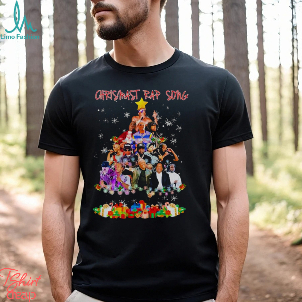 Christmas Rap Songs Tree T Shirt Christmas Rap Songs Tree T Shirt