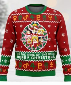 Christmas Sailor Guardians Sailor Moon Ugly Christmas Sweaters 3D Super Hot