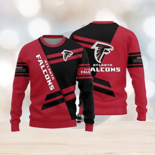 Christmas Sweater Atlanta Falcons Basic Pattern Limited Edition 3D Sweater