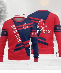 Christmas Sweater Boston Red Sox Basic Pattern Limited Edition 3D Sweater