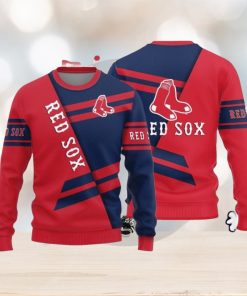 Christmas Sweater Boston Red Sox Basic Pattern Limited Edition 3D Sweater