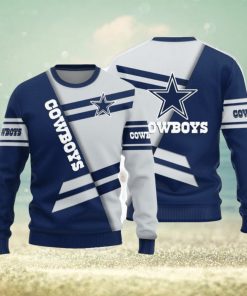 Christmas Sweater Dallas Cowboys Basic Pattern Limited Edition 3D Sweater