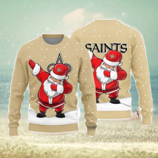 Christmas Sweater Orleans Saints Dab Santa Limited Edition 3D Sweater