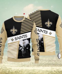 Christmas Sweater Orleans Saints Skull Pattern Limited Edition 3D Sweater