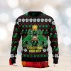 Cincinnati Reds Funny Grinch Christmas Ugly Sweater 3D Christmas Xmas Sweater