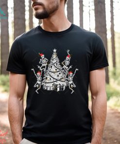 Christmas Tree Skeleton Dancing Shirt, hoodie, sweater, long sleeve and tank top Christmas Tree Skeleton Dancing Shirt