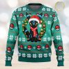 Symmetric Skull And Christmas Ugly Sweater