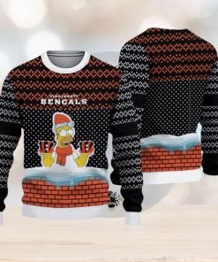 Cincinnati Bengals Christmas Simpson Hot Trending Ugly Sweater For Fans