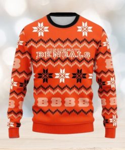 Cincinnati Bengals Christmas Sweater