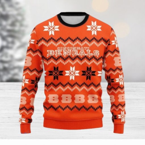 Cincinnati Bengals Christmas Sweater