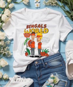 Cincinnati Bengals Homage Unisex Beavis And Butthead x Bengals World Tri Blend T Shirt