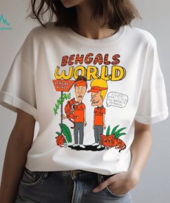 Cincinnati Bengals Homage Unisex Beavis And Butthead x Bengals World Tri Blend T Shirt