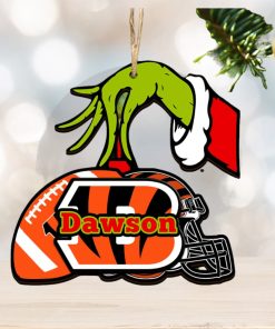 Cincinnati Bengals NFL Grinch Personalized Ornament SP121023103ID03