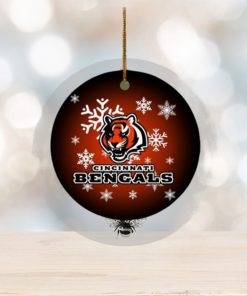 Cincinnati Bengals NFL Xmas Gifts For Fan Christmas Decorations Ornament