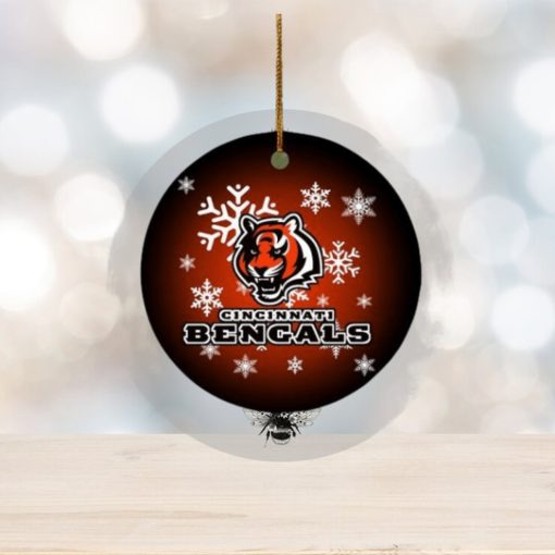 Cincinnati Bengals NFL Xmas Gifts For Fan Christmas Decorations Ornament