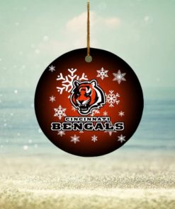 Cincinnati Bengals NFL Xmas Gifts For Fan Christmas Decorations Ornament