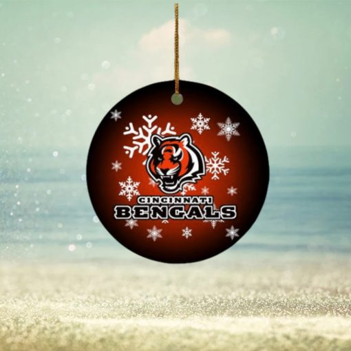 Cincinnati Bengals NFL Xmas Gifts For Fan Christmas Decorations Ornament