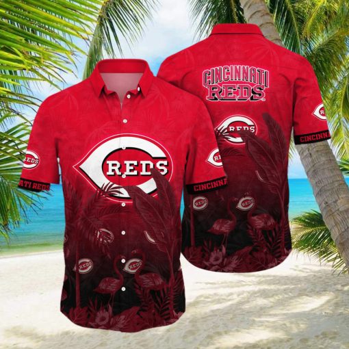 Cincinnati Reds MLB Hawaiian Shirt Blooming Flowerstime Aloha Shirt