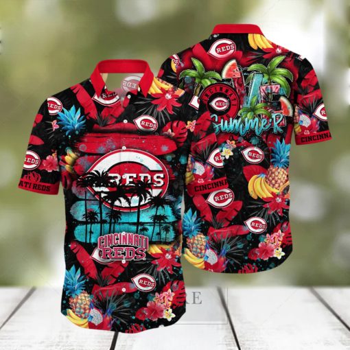 Cincinnati Reds MLB Hawaiian Shirt Warm Season Aloha Shirt