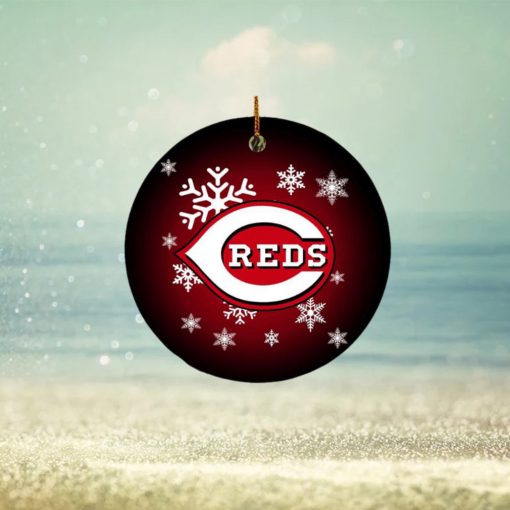 Cincinnati Reds MLB Xmas Gifts For Fan Christmas Tree Decorations Ornament