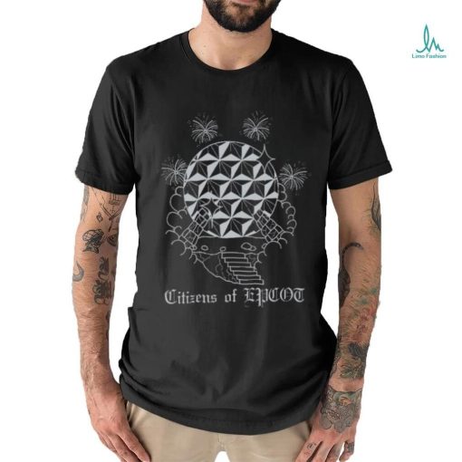 Citizens Of Epcot Silver Spaceship Tattoo shirt