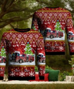 City of Madison Fire Department AOP Sweater Christmas Gift Sweater